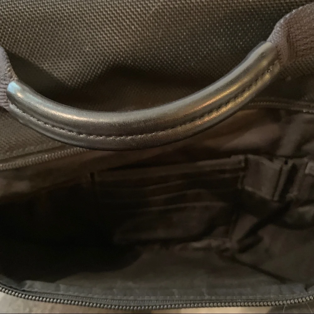 Tumi Black Messenger Bag